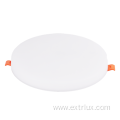 6"22w led adjustable round panel light hole-size frameless